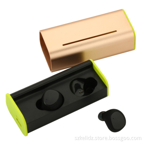 Power Saving Listening Smallest Portable True Wireless Stereo Dual Bluetooth Headphone